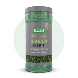 IFFCO Urban Gardens - Green Diet - 1 Kg - Organic Plant Food For Potted Indoor & Outdoor plants, Balanced Macro & Micro Nutrients, Slow-Release Granules