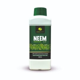 GREENFINITY 100% Cold Pressed Natural Neem Oil Concentrate For Indoor & Outdoor Plants|Steam Distilled | Insecticide, Fungicide, Viricide & Miticide For Natural Gardening | 250ml