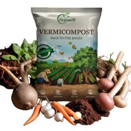 Organic Vermicompost Fertilizer Manure for Plants 10 Kg | 100% Chemical-Free Soil Booster for Indoor & Outdoor Gardens, Vegetable Patches, Flower Beds & Fruit Trees – Nutrient-Rich Humus & Microbes