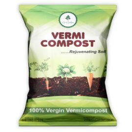 Go Garden Vermicompost Complete Plant Food Effective Organic Fertilizer & Manure for Kitchen Home Garden Plants 10Kg