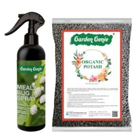 Garden Genie Mealy Bug Spray 250ml & Organic Potash Fertilizer 400g – Natural Pest Control & Plant Nutrient for Healthier Plants, Safe & Effective for All Garden Plants