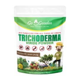 Go Garden Trichoderma Bio Fungicide for Plants 900 g | High CFU Formula (2 x 10⁸ CFU/g) | Controls Root Rot, Wilt & Soil Fungus | Boosts Soil Microbes & Plant Immunity | Organic Plant Protector