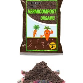 Babique VermiCompost Manure Organic Fertilizers 100% Natural for Plants & Home Gardening (2 Kg)