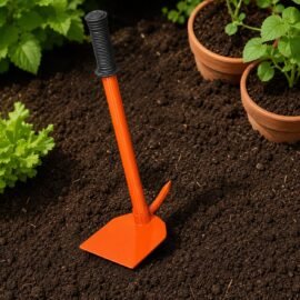 PLANETXERO Gardening Hoe with Prong – 16 INCH|Heavy-Duty Garden Tool |Farming Tools | Durable Agriculture Equipment for Digging, Weeding & Planting | Essential Ground Tools Kit for Home Yard (GTK)